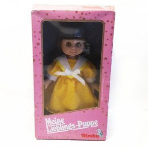 Vtg. 80's/90 Simba Toys Germany-My Darling Little Doll-Meine Lieblings Puppe-NOS